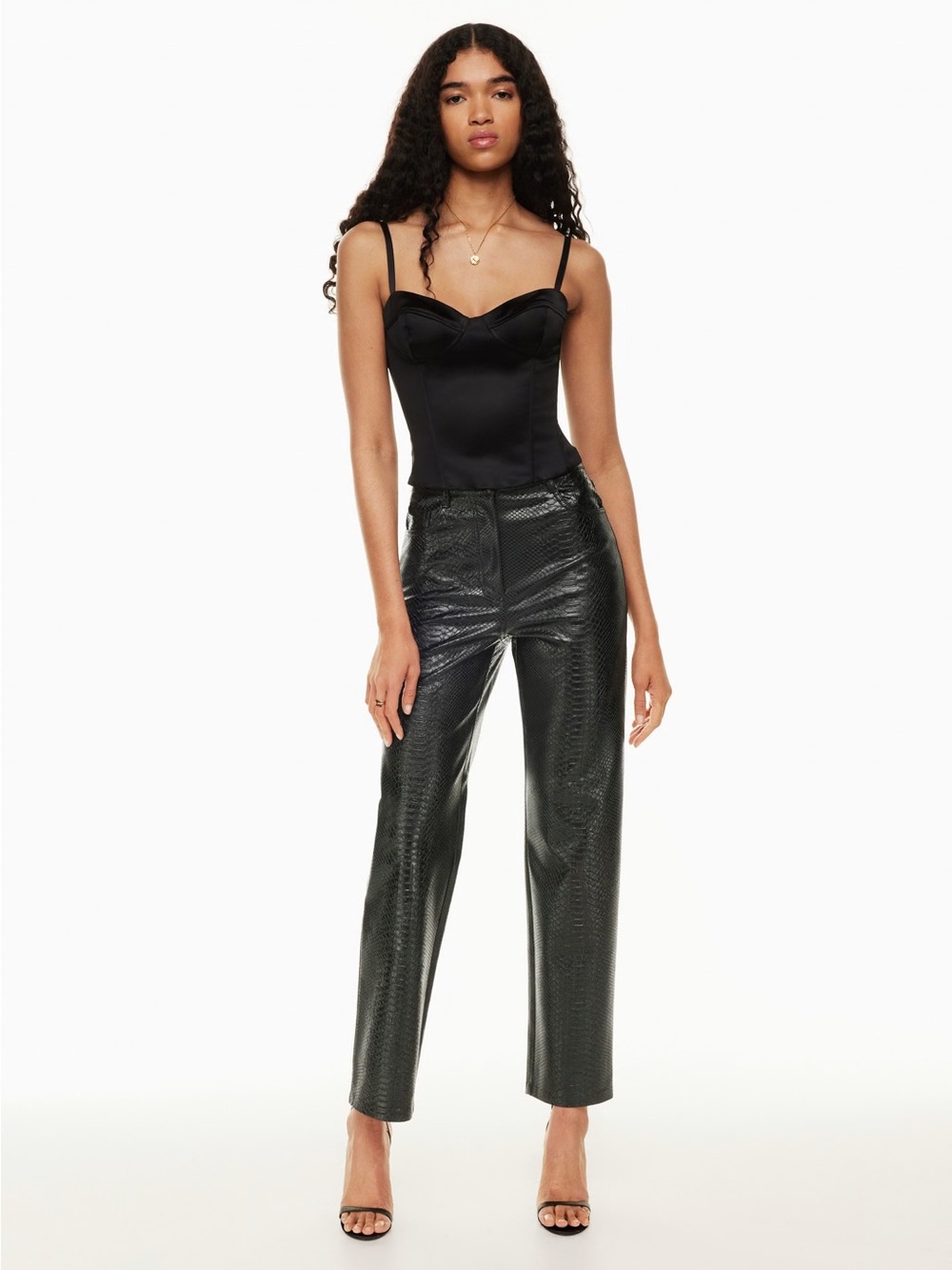 Aritzia Wilfred Melina Black Pant Sz 0